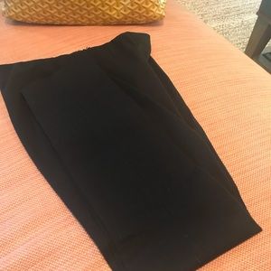 Black stretch skinny pants